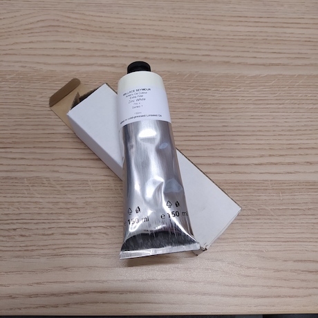 Zinc white oil paint 150ml