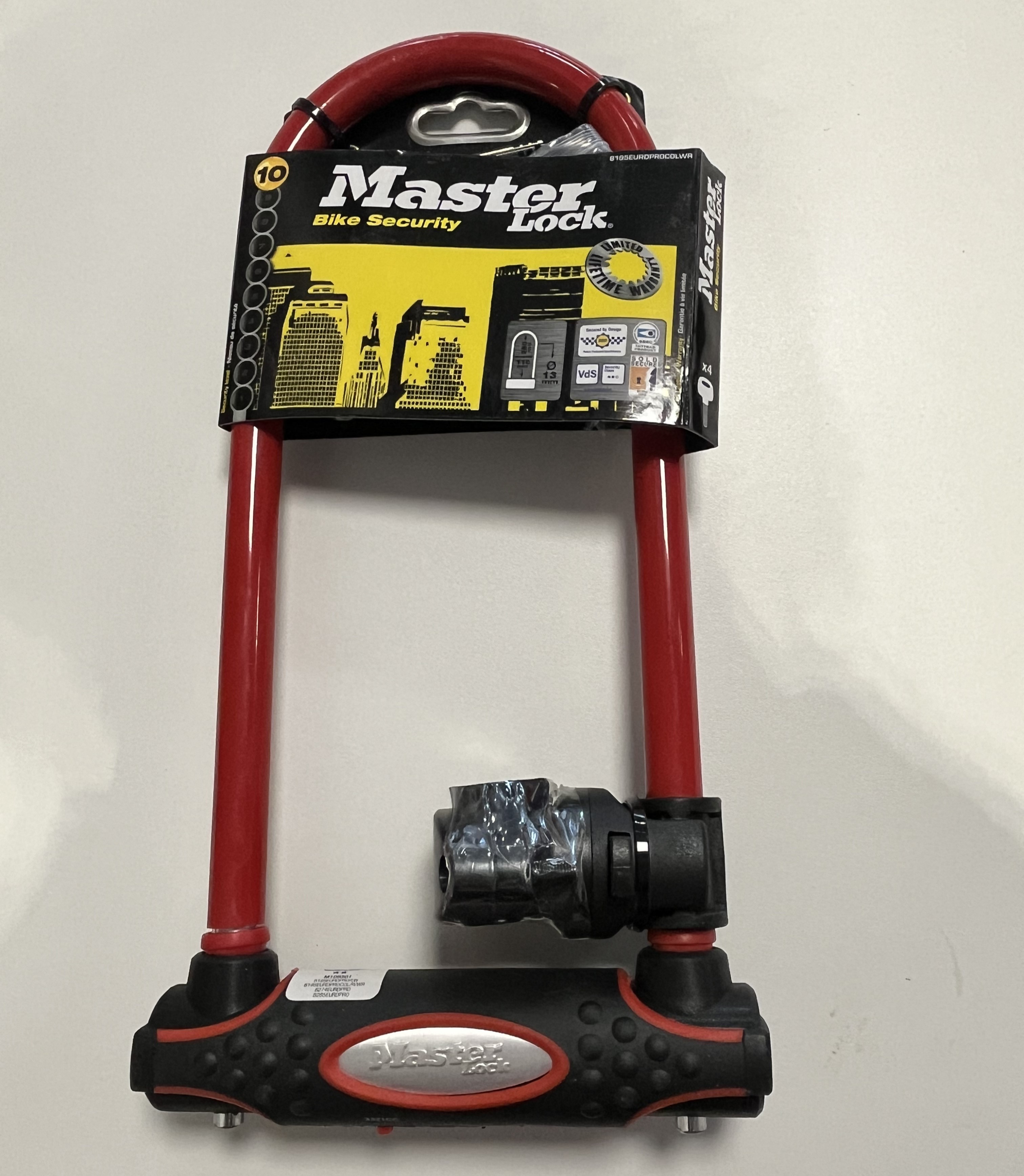 Bike D Lock - Master Lock Branded