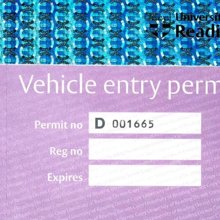Parking permits - students